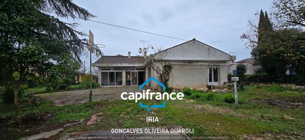 Maison à vendre 3 chambres de 115m² habitables LE TEMPLE SUR LOT (47)