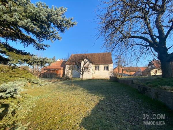 3%.COM Grande maison avec dépendance sur 10 ares Schwindratzheim (67270)