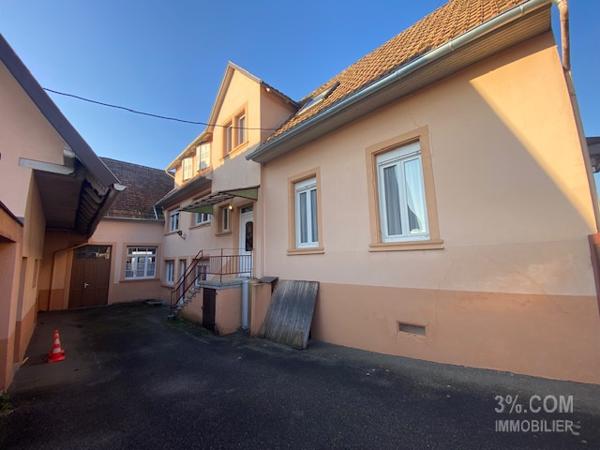 3%.COM Grande maison avec dépendance sur 10 ares Schwindratzheim (67270)