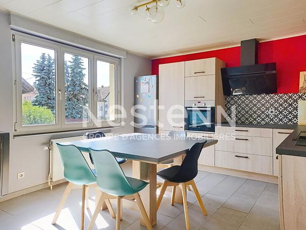 Appartement 4 pièces lumineux à vendre à Pontarlier - Avec balcon et jardin !
