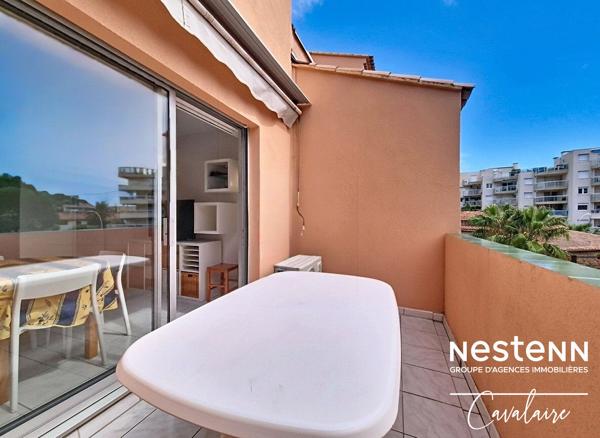 Appartement Cavalaire Sur Mer 2 pièce(s) dans résidence sécurisée en coeur de ville