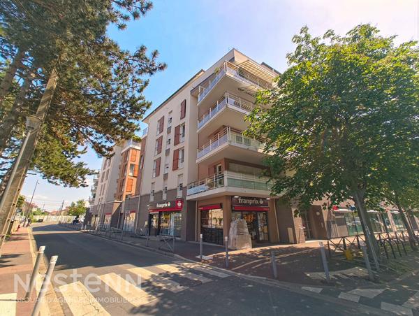 Appartement Ermont centre-ville 3 pièce(s) 66.23 m2 avec grand balcon et double box - Résidence de 2014