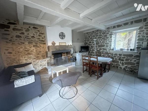 SAINT MALO - Saint Servan - Maison en pierres de 72m² avec terrasse sans vis à vis
