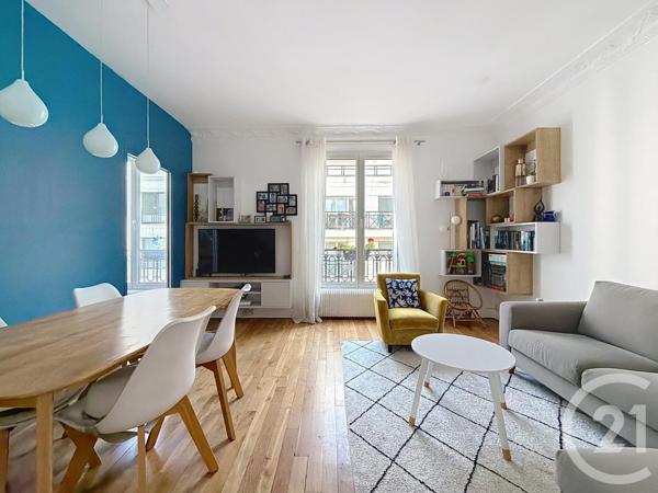 Appartement F3 à vendre  3 pièces - 60 m2 LEVALLOIS PERRET - 92