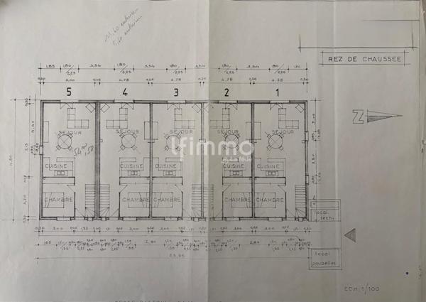 Ensemble immobilier de 5 appt. T4