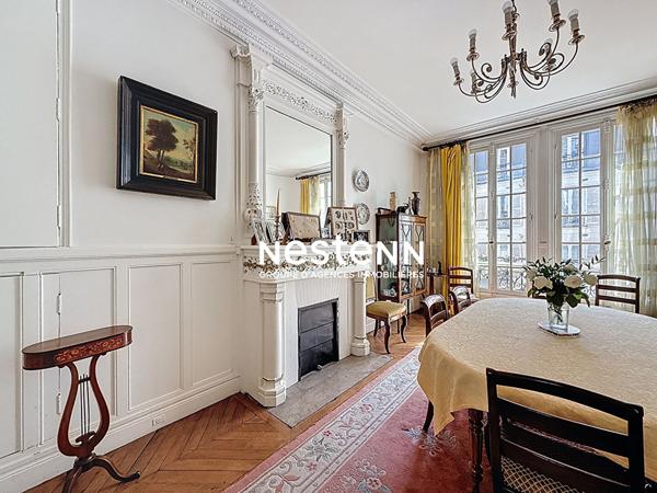 Appartement de Prestige. 136 m² Traversant , 3e Étage avec Ascenseur, Secteur Carnot / Paris 17e