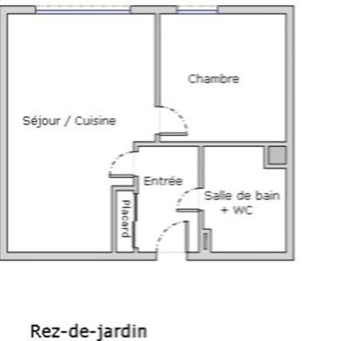SAINT-THIBAULT-DES-VIGNES /LAGNY(77) - APPARTEMENT 2 PIECES EN REZ-DE-JARDIN - VENTE DE LA NUE-PROPRIÉTÉ - PRIX DE VENTE 155 290 € HONORAIRES D’AGENCE INCLUS