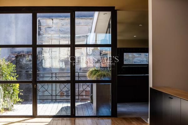Bordeaux Jardin Public – Duplex d’exception · Dernier étage · 153 m² · Terrasse · Garage · Ascenseur privatif