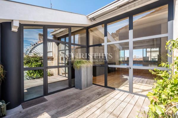 Bordeaux Jardin Public – Duplex d’exception · Dernier étage · 153 m² · Terrasse · Garage · Ascenseur privatif