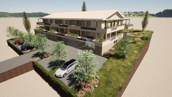 Appartement Neuf , Sisteron  04200 2 pièce(s) 50.45 m2 +  terrasse de 39m²  , Lot 206