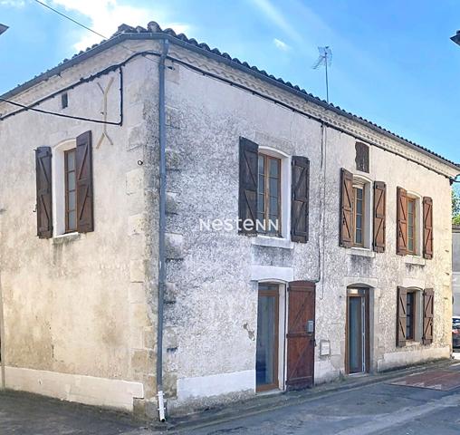A vendre maison de ville rénovée 100 m², 3 chambres, À 5 min de Nérac