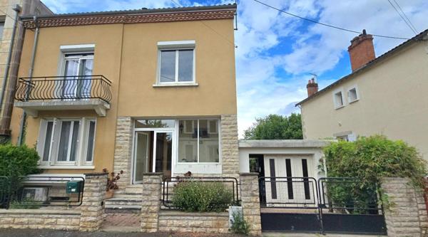 Maison de ville type 7, avec jardin et garage, Quartier Vesone