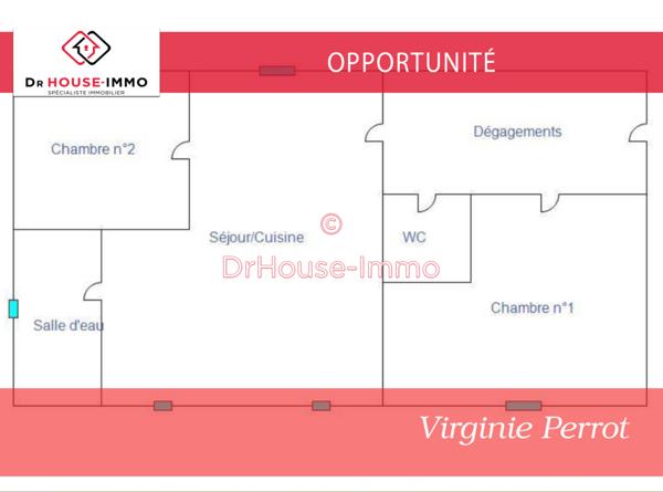 Immeuble à vendre 15 pièces de 550 m²