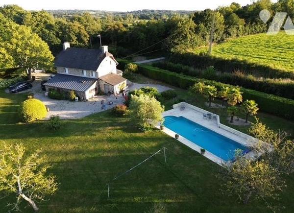 Maison de campagne avec piscine