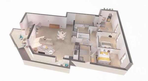 Appartement à vendre 4 pièces 101 m² Cagnes-sur-Mer