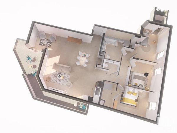 Appartement à vendre 4 pièces 101 m² Cagnes-sur-Mer