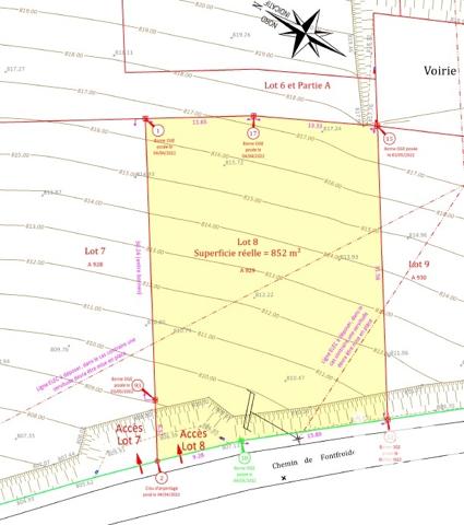 Terrain à vendre 852 m² Grammond