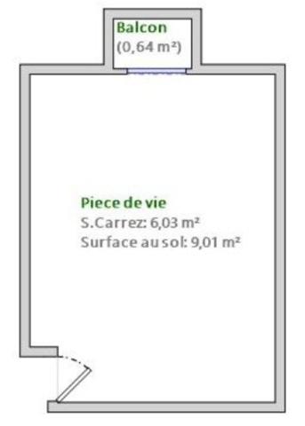 Charmante chambre de service - Auteuil Paris 16e