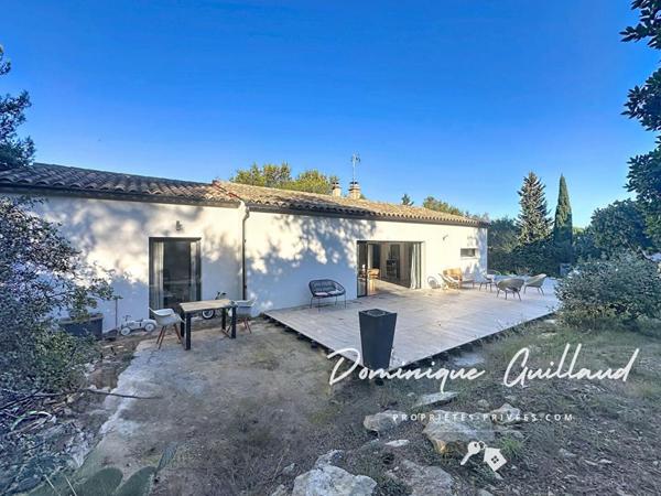 Nîmes-Carreau de Lanes-Villa de plain-pied- Esprit garrigue