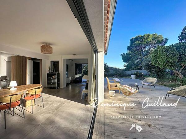 Nîmes-Carreau de Lanes-Villa de plain-pied- Esprit garrigue