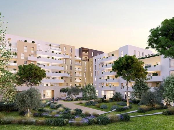 T4 lumineux avec  double terrasse , Avenue du Président Wilson, Béziers