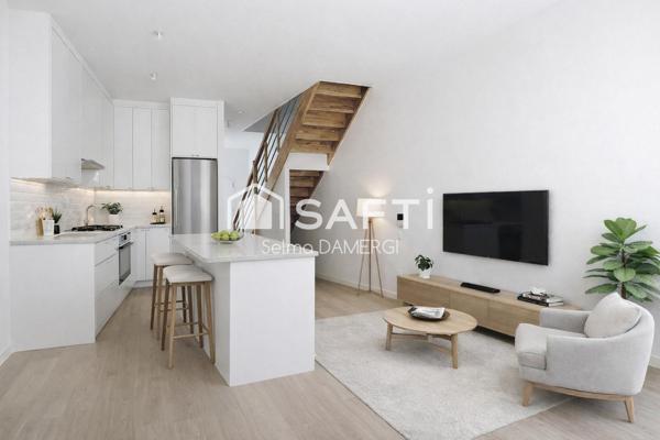 Duplex T4 – Nanterre - Ecoquartier des Groues, proche Charlebourg