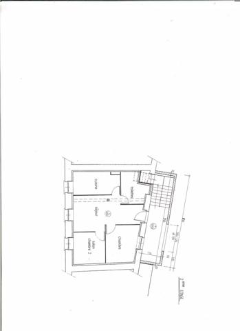 Appartement T3 centre-ville loué