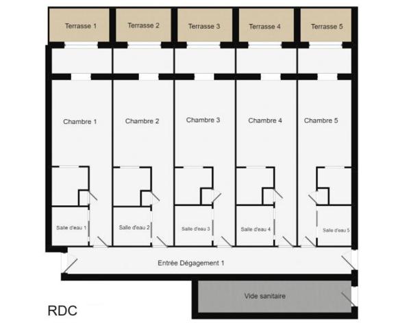 30 minutes d'AJACCIO - Immeuble de 6 appartements pieds dans l'eau Casaglione (20111)