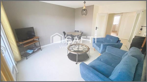 Appartement T4 - Rénové - 3 Chambres - Balcon + Cave + Garage + Proximité