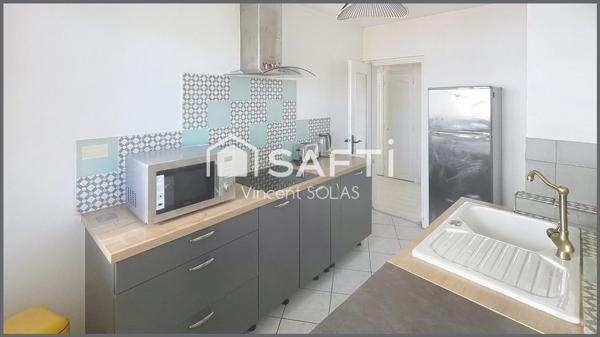 Appartement T4 - Rénové - 3 Chambres - Balcon + Cave + Garage + Proximité