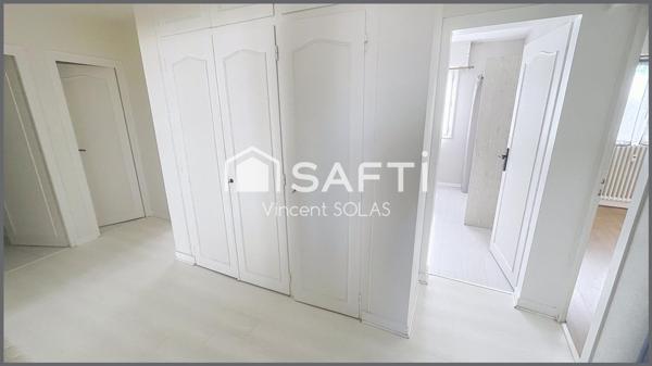 Appartement T4 - Rénové - 3 Chambres - Balcon + Cave + Garage + Proximité