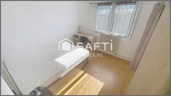 Appartement T4 - Rénové - 3 Chambres - Balcon + Cave + Garage + Proximité