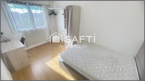 Appartement T4 - Rénové - 3 Chambres - Balcon + Cave + Garage + Proximité