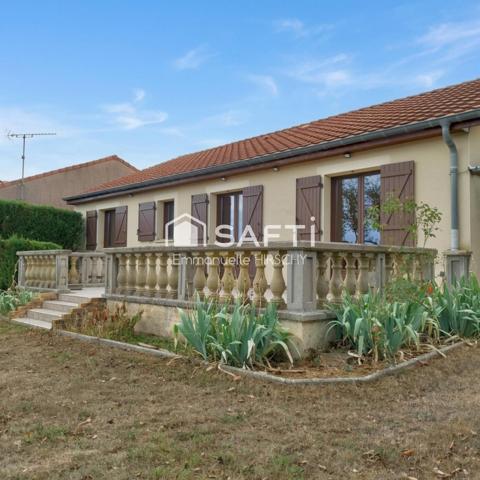 Pavillon de plain pied de 90m2 avec 2 chambres
