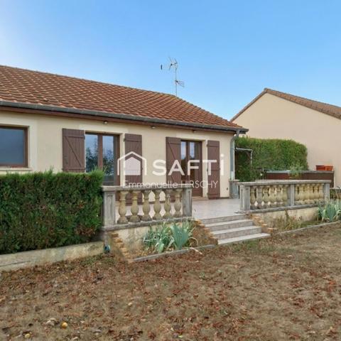 Pavillon de plain pied de 90m2 avec 2 chambres