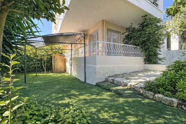 JUAN La Colle - CALME - 3P REZ DE JARDIN 105M2 - PARKING - PROCHE PLAGES