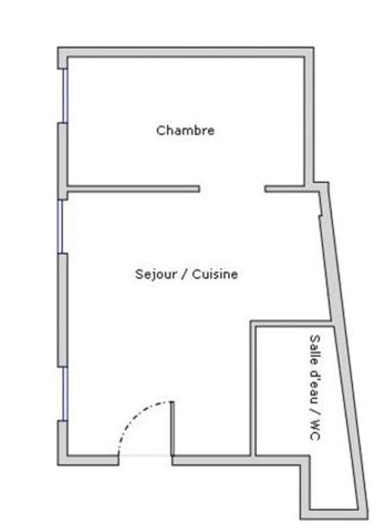 Appartement 2 pièces 35.38 m2