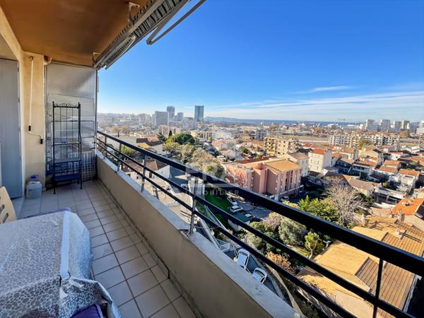 T3 de 68 m2 avec balcon, loggia et cave - Marseille 14eme