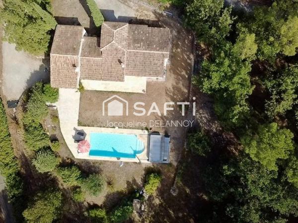 Nouveauté, à vendre à Fayence, maison avec piscine