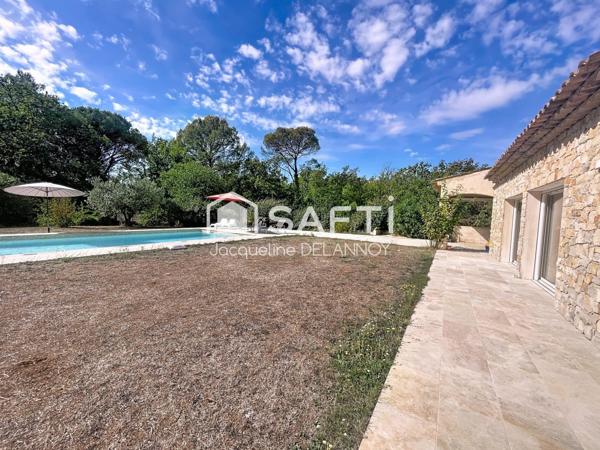 Nouveauté, à vendre à Fayence, maison avec piscine