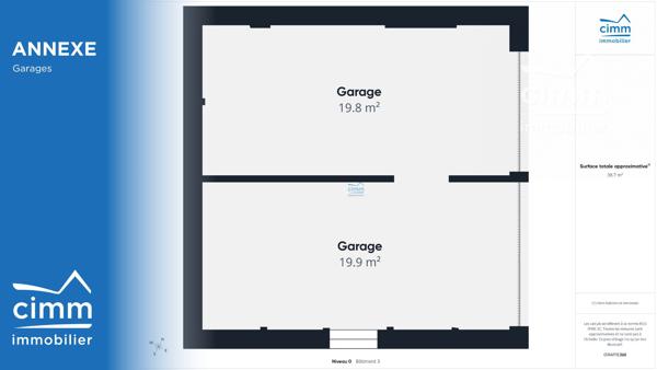 NOUVELLE EXCLUSIVITÉ CIMM IMMOBILIER LONGUÉ-JUMELLES