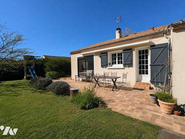 BOUAYE (L'ETIER) maison 125m² 6 pièces 4 ch terrain 1793m²