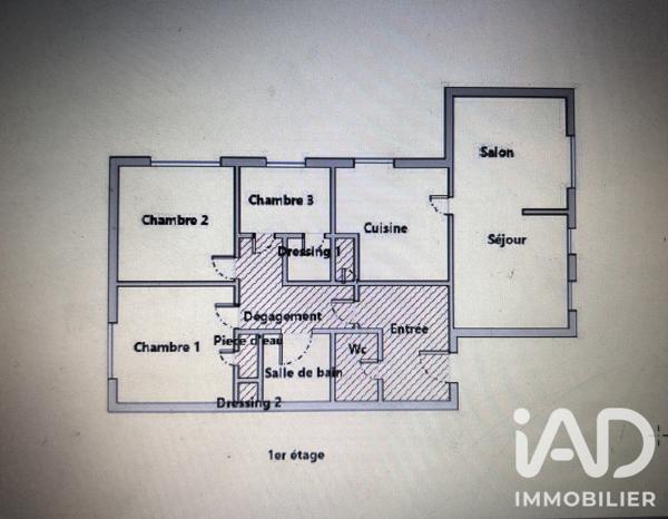 Appartement à vendre 5 pièces 110,67 m² Jarny