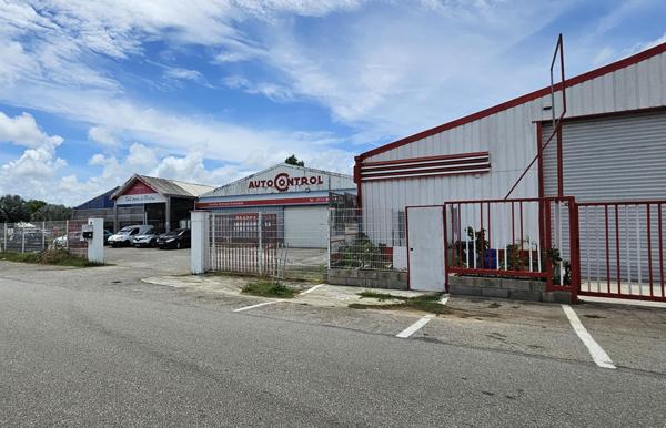 HANGAR & BUREAUX pour PROFESSIONNELS à VENDRE à KOUROU