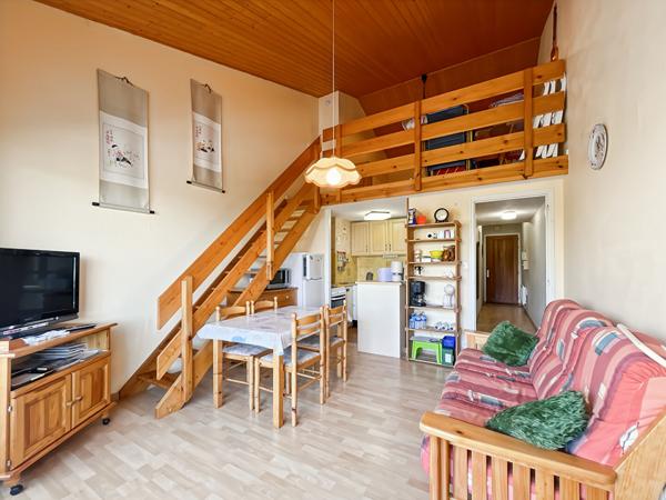 T2 mezzanine avec garage avec vue sur parc arboré