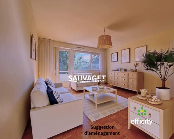 Appartement 3 pièces - 72 m² Exclusivité efficity