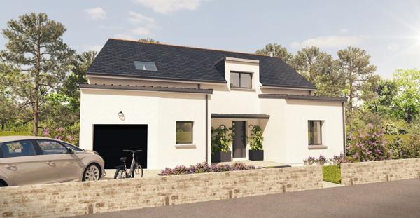 Terrain + Maison à vendre 4 pièces - 128 m²