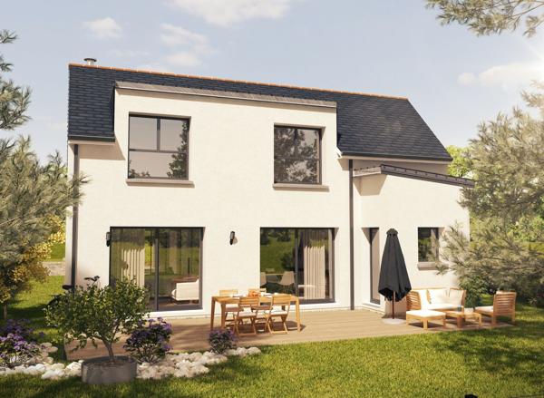 Terrain + Maison à vendre 4 pièces - 128 m²