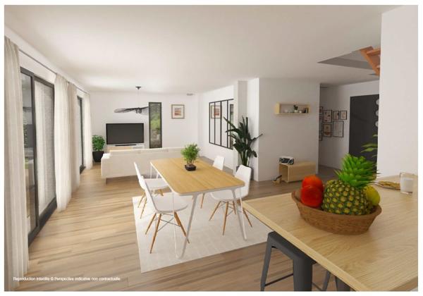 Terrain + Maison à vendre 4 pièces - 128 m²
