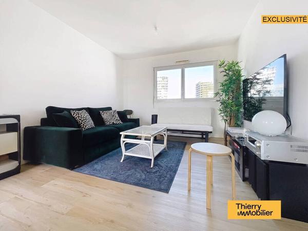Appartement 3 pièces                                        - 44000 Nantes - Gare Sud - Malakoff Réf : 131301